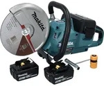 Makita DCE 090 T2X1 Akku Trennschleifer 36 V ( 2x 18 V ) 230 mm Brushless + 2x...