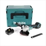 Makita DGA 513 F1J Akku Winkelschleifer 18V 125mm Brushless + 1x Akku 3,0Ah +...