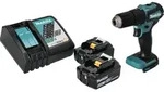 Makita DHP 483 RG Akku Schlagbohrschrauber 18 V 40 Nm Brushless + 2x Akku 6,0...