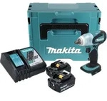 Makita DTW 251 RGJ Akku Schlagschrauber 18 V 230 Nm 1/2" + 2x Akku 6,0 Ah +