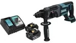 Makita DHR 241 RG Akku Bohrhammer 18 V 2,0 J SDS plus + 2x Akku 6,0 Ah +...
