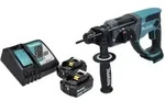 Makita DHR 202 RF Akku Kombihammer 18 V 2,0 J SDS Plus + 2x Akku 3,0 Ah +...
