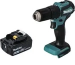 Makita DHP 483 T1 Akku Schlagbohrschrauber 18 V 40 Nm Brushless + 1x Akku 5,0...