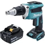 Makita DFS 452 G1 Akku Schnellbauschrauber 18 V Brushless + 1x Akku 6,0 Ah - ohne