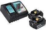 Makita DFS 452 RGJ Akku Schnellbauschrauber 18 V Brushless + 2x Akku 6,0 Ah +