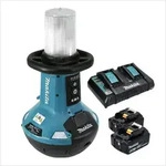 Makita DML 810 PG Akku LED Fl&auml;chenlicht 18 / 36 V ( 2 x 18 V ) 5500 lm IP54 + 2x