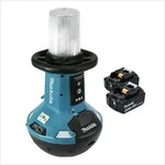 Makita DML 810 G Akku LED Fl&auml;chenlicht 18 / 36 V ( 2 x 18 V ) 5500 lm IP54 + 2x Akku