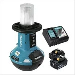 Makita DML 810 RG Akku LED Fl&auml;chenlicht 18 / 36 V ( 2 x 18 V ) 5500 lm IP54 + 2x