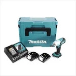 Makita DTW 251 RAJ Akku Schlagschrauber 18 V 230 Nm 1/2" + 2x Akku 2,0 Ah +