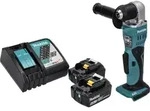 Makita DDA 351 RG Akku Winkelbohrmaschine 18 V 13,5 Nm + 2x Akku 6,0 Ah +...