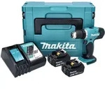 Makita DDF 453 RTJ Akku Bohrschrauber 18 V 42 Nm + 2x Akku 5,0 Ah + Ladeger&auml;t +