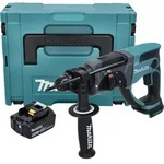 Makita DHR 202 G1J Akku Kombihammer 18 V 2,0 J SDS Plus + 1x Akku 6,0 Ah +...