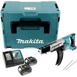 Makita DFR 750 RFJ Akku Magazinschrauber 18V 45-75mm + 2x Akku 3,0Ah +...