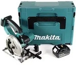 Makita DSS 501 G1J 18V 136 mm Li-ion Akku Handkreiss&auml;ge im Makpac + 1x 6,0 Ah...