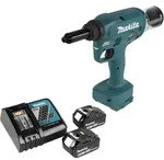 Makita DRV 250 RG Akku Blindnietsetzger&auml;t 18V 20kN Brushless + 2x Akku 6,0Ah +