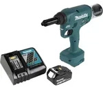 Makita DRV 250 RT1 Akku Blindnietsetzger&auml;t 18V 20kN Brushless + 1x Akku 5,0Ah +