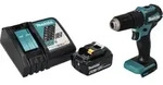 Makita DHP 483 RG1 Akku Schlagbohrschrauber 18 V 40 Nm Brushless + 1x Akku 6,0...