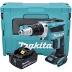 Makita DFS 452 G1J Akku Schnellbauschrauber 18 V Brushless + 1x Akku 6,0 Ah +...