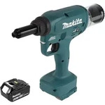 Makita DRV 250 G1 Akku Blindnietsetzger&auml;t 18V 20kN Brushless + 1x Akku 6,0Ah -...