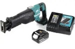 Makita DJR 187 RT1 Akku Recipros&auml;ge 18 V Brushless S&auml;bels&auml;ge + 1x 5,0 Ah Akku +