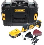 DeWalt DCS 355 NT Akku Oszillierer Multitool 18 V Brushless + 1x Akku 5,0 Ah +