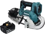 Makita DPB 183 T1 Akku Bands&auml;ge 18 V 66 mm Brushless + 1x Akku 5,0 Ah - ohne
