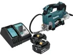 Makita DGP 180 RF Akku Fettpresse 18 V 690 bar + 2x Akku 3,0 Ah + Ladeger&auml;t