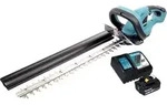 Makita DUH 523 RG Akku Heckenschere 18 V 52 cm + 1x Akku 6,0 Ah + Ladeger&auml;t