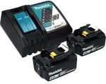 Makita DRV 250 RMJ Akku Blindnietsetzger&auml;t 18 V 20 kN Brushless + 2x Akku 4,0...
