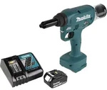 Makita DRV 250 RM1 Akku Blindnietsetzger&auml;t 18V 20kN Brushless + 1x Akku 4,0Ah +