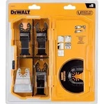 DeWalt DT 20715-QZ Multitool Zubeh&ouml;r 5 tlg. f&uuml;r Holz, Holz mit N&auml;geln,...