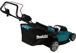 Makita DLM 480 PT2 Akku Rasenm&auml;her 36 V ( 2x 18 V ) 48 cm 62 l + 2x Akku 5,0...