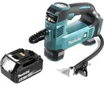 Makita DMP 180 T1 Akku Kompressor 18 V 8,3 bar + 1x Akku 5,0 Ah - ohne...