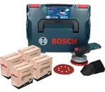 Bosch GEX 18V-125 Professional Akku Exzenterschleifer 18 V 125 mm Brushless + 4x