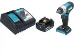 Makita DTW 181 RT1 Akku Schlagschrauber 18 V 210 Nm 1/2" Brushless + 1x Akku...