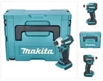 Makita DTD 172 ZJ Akku Schlagschrauber 18 V 180 Nm 1/4" Brushless + Makpac -...