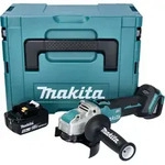 Makita DGA 521 T1X1J Akku Winkelschleifer 18 V 125 mm X-LOCK Brushless + 1x...