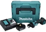 Makita DCO 181 RG1J Akku Rotationsschneider 18 V 32000 U/min Brushless + 1x...
