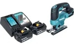 Makita DJV 184 RG Akku Pendelhub Stichs&auml;ge 18 V Brushless + 2x Akku 6,0 Ah +