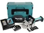 Makita DPJ 180 RY1J 18 V Li-Ion Akku Nutfr&auml;se im Makpac + 1 x 1,5 Ah Akku +