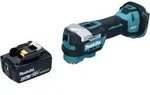 Makita DTM 52 G1 Akku Multifunktionswerkzeug 18 V Starlock Max Brushless + 1x Akku
