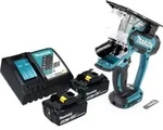 Makita DSD 180 RG Akku Gipskartons&auml;ge 18 V + 2x Akku 6,0 Ah + Ladeger&auml;t
