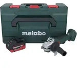 Metabo W 18 L BL 9-125 Akku Winkelschleifer 18 V 125 mm Brushless + 1x Akku 5,5...