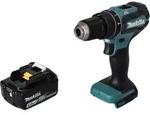 Makita DHP 485 M1 Akku Schlagbohrschrauber 18 V 50 Nm Brushless + 1x Akku 4,0...