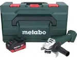 Metabo W 18 7-125 Akku Winkelschleifer 18 V 125 mm + 1x Akku 5,5 Ah + metaBOX - ohne