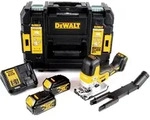 DeWalt DCS 335 M2 Akku Stichs&auml;ge 18V + 2x Akkus 4,0 Ah + 1x Schnellladeger&auml;t in