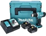 Makita DDF 453 RMJ Akku Bohrschrauber 18 V 42 Nm + 2x Akku 4,0 Ah + Ladeger&auml;t +