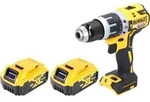 DeWalt DCD 796 N Akku Schlagbohrschrauber 18 V 70 Nm Brushless + 2x Akku 5,0 Ah...