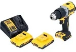 DeWalt DCD 805 D2 Akku Schlagbohrschrauber 18 V 90 Nm Brushless + 2x Akku 2,0 Ah +