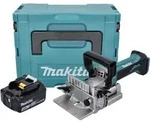 Makita DPJ 180 M1J Akku Nutfr&auml;se 18 V 100 mm + 1x Akku 4,0 Ah + Makpac - ohne